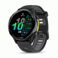 Forerunner 970 - Carbon Grey DLC Titanium with Black Case and Black/Translucent Whitestone Band -010-02969-10 - Garmin